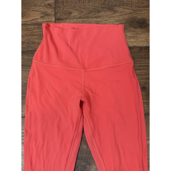 Lululemon Align High-Rise Pant 25" Pale Raspberry pink Leggings size 2 - Picture 2 of 9